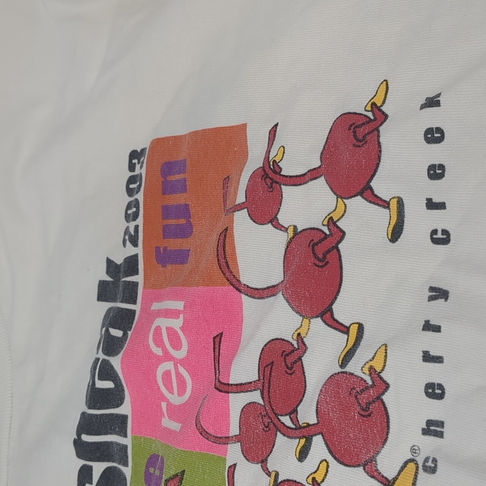 Cherry Creek Sneak Colorado 2003 Sponsors Vintage Long Sleeve T-shirt Size Large - Picture 5 of 9